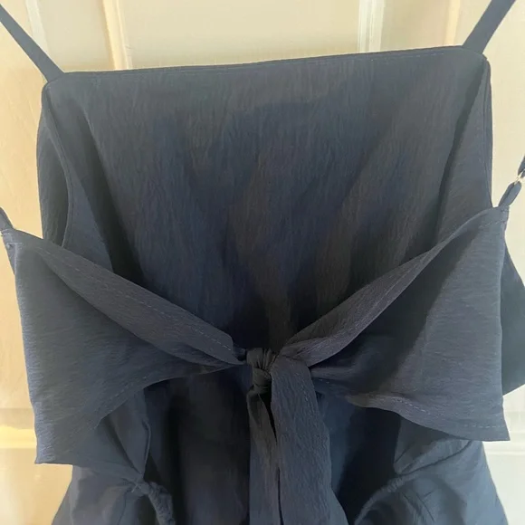 NWT Dark Blue Layered Mini Dress: Dance, Party, Holiday. Large. QNNGX - Picture 9 of 12